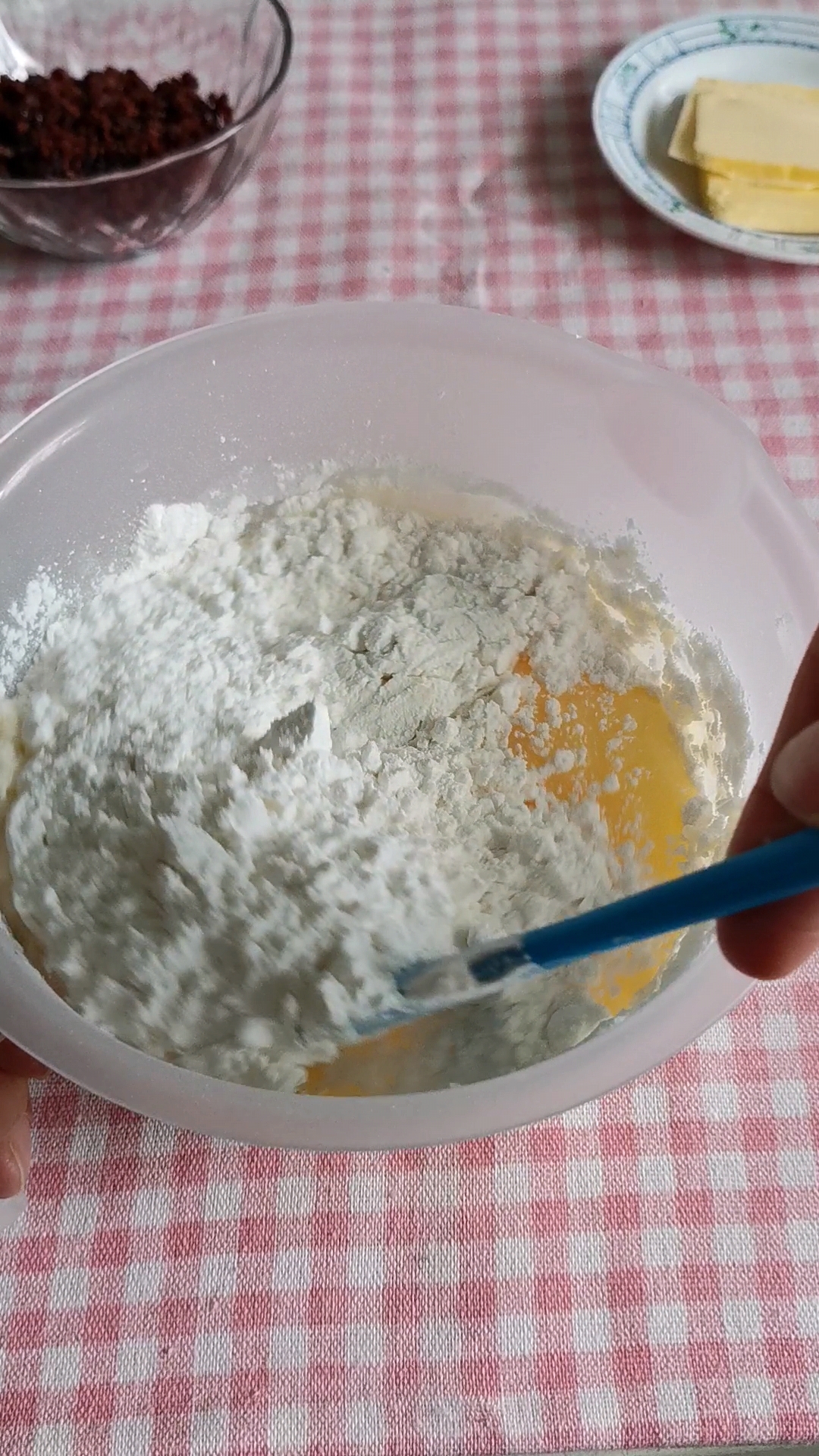 蔓越莓手指麻薯预拌粉版的做法 步骤1