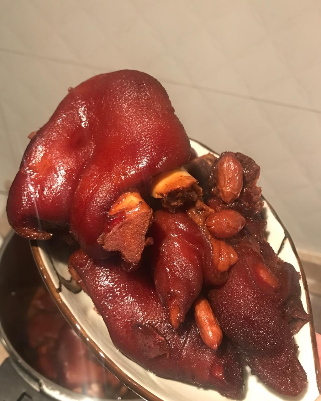 忽嘫之闲做的堂妈金牌冰糖猪蹄
