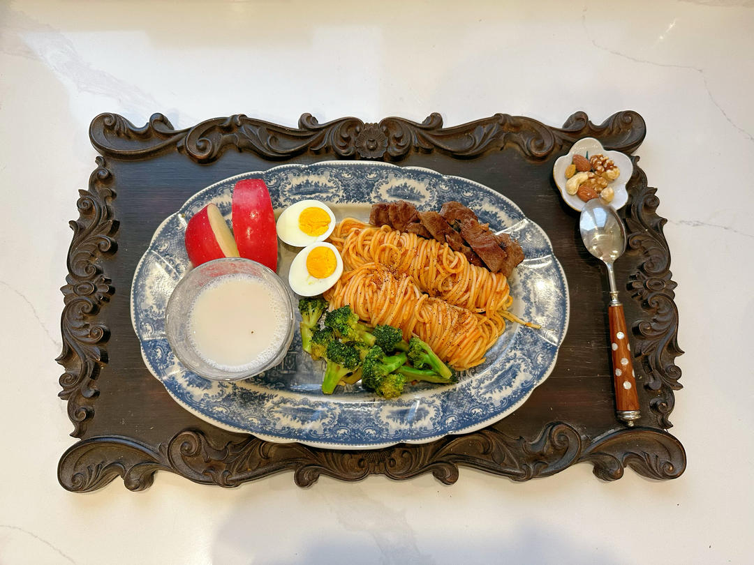 中学生早餐记录