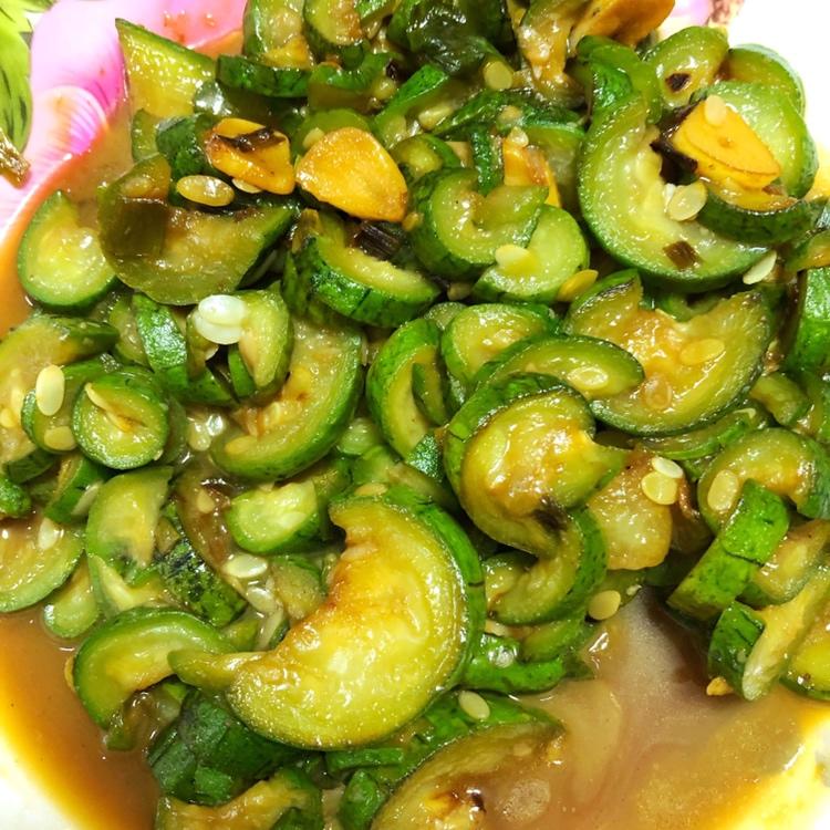 蚝油炒丝瓜