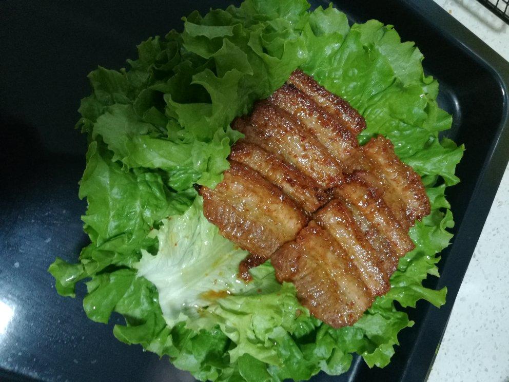 好吃不腻烤五花肉【烤箱版】