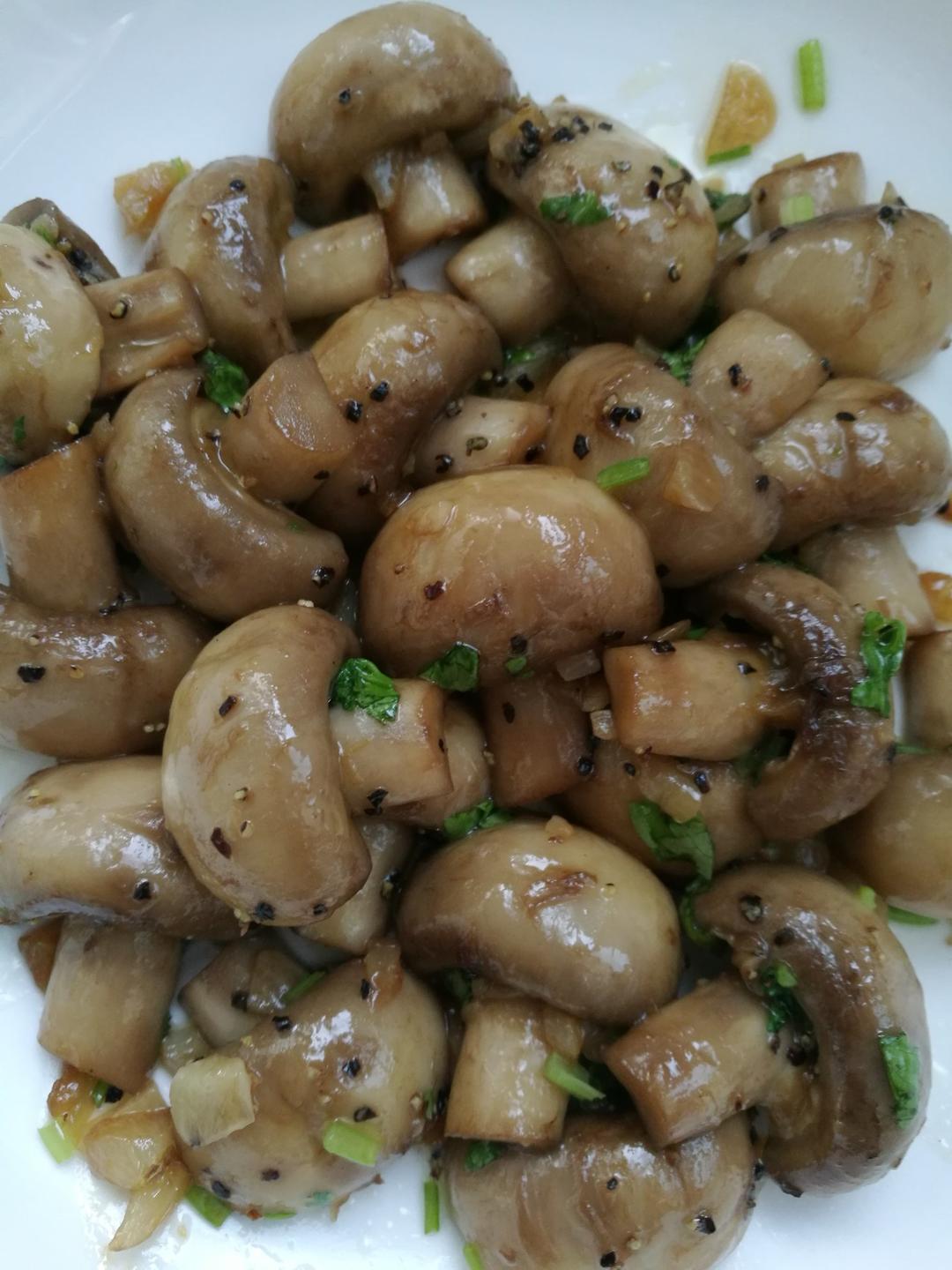 【曼食慢语】 蒜香蘑菇