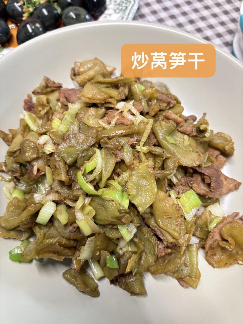 超级下饭的炒莴笋干