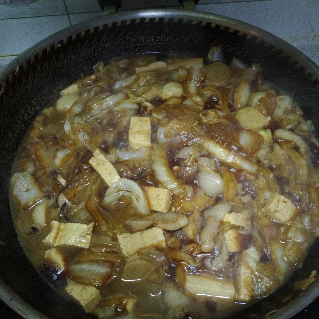 冬季最爱的家常菜！大白菜炖大豆腐或干豆腐