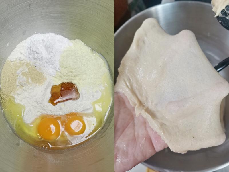 纯奶手撕吐司的做法 步骤1