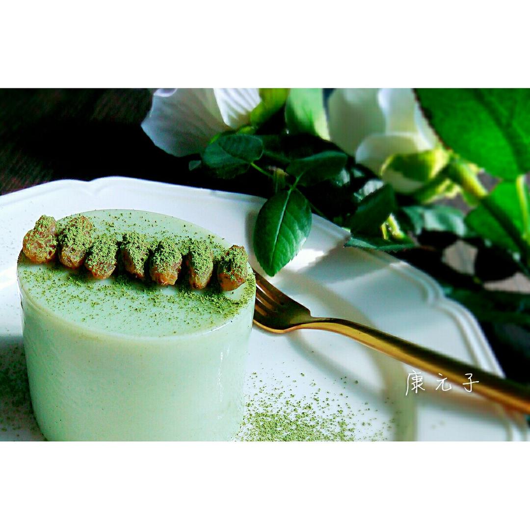 抹茶芝士 慕斯蛋糕制作方法！
