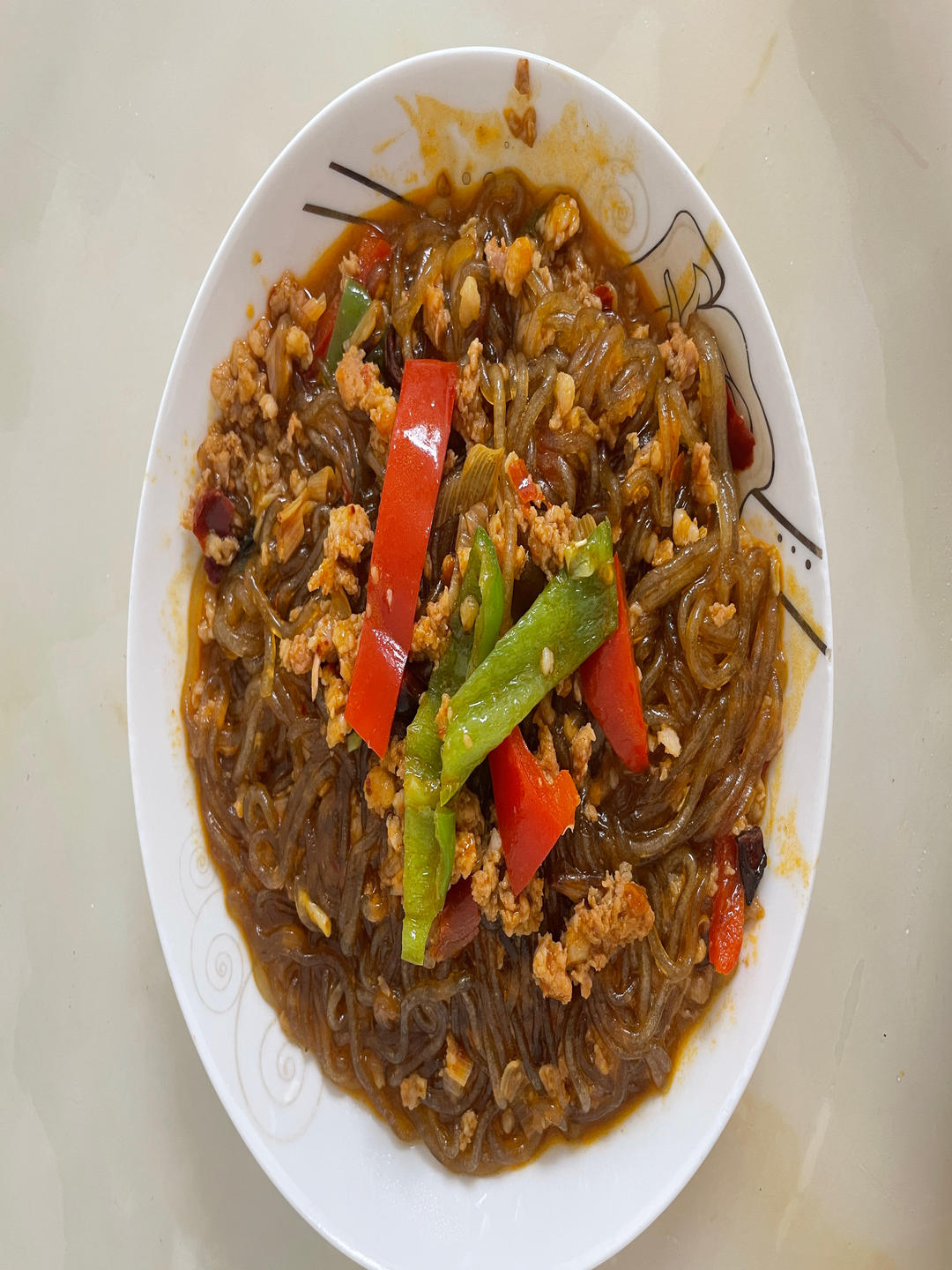 蚂蚁上树(肉末炒粉丝)超下饭‼️十分钟搞定