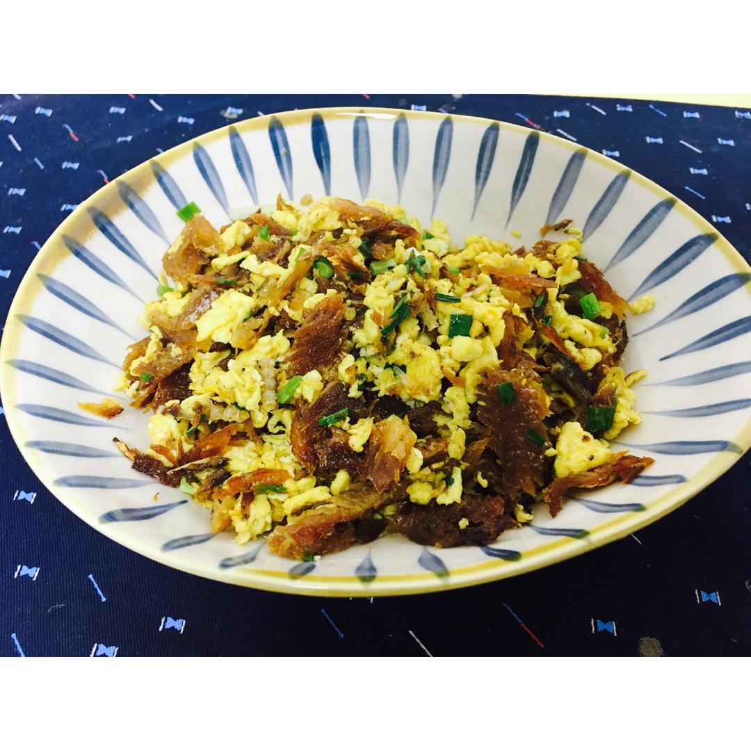 未曾忘记ww做的指尖兰香豆豉鲮鱼炒蛋我要吃三碗饭