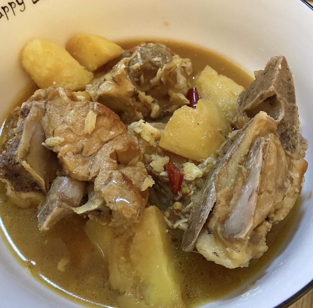 土豆炖大骨
