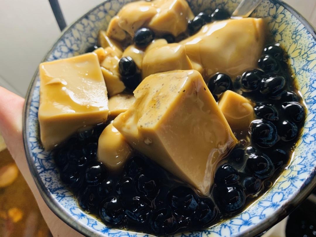 超Q弹嫩滑❗️巨好吃珍珠奶茶奶冻🥤入口即化