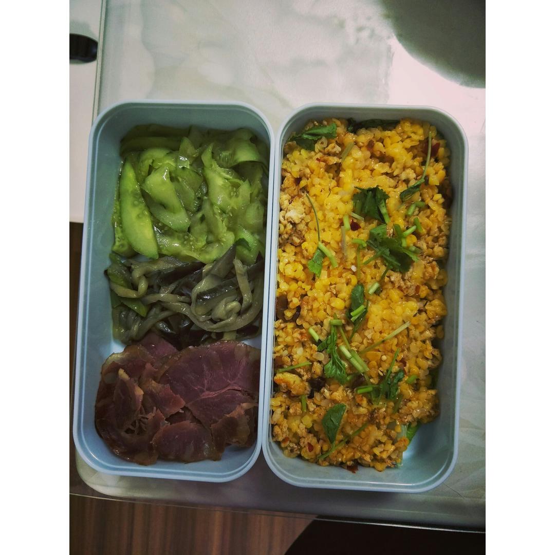 小米拌饭