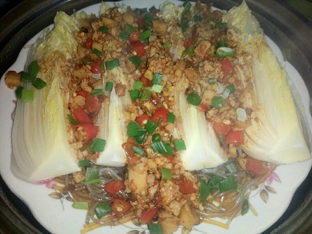 蒜蓉粉丝娃娃菜