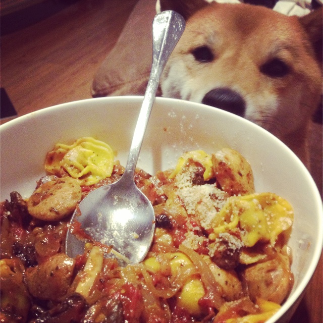 培根番茄意大利面