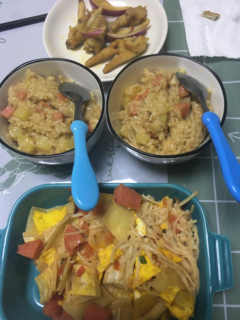 香肠土豆焖饭❗️❗️电饭煲懒人做法