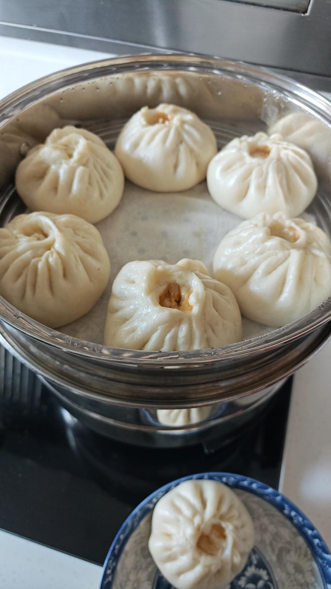 好吃多汁的肉包子肉馒头【步骤超详细】