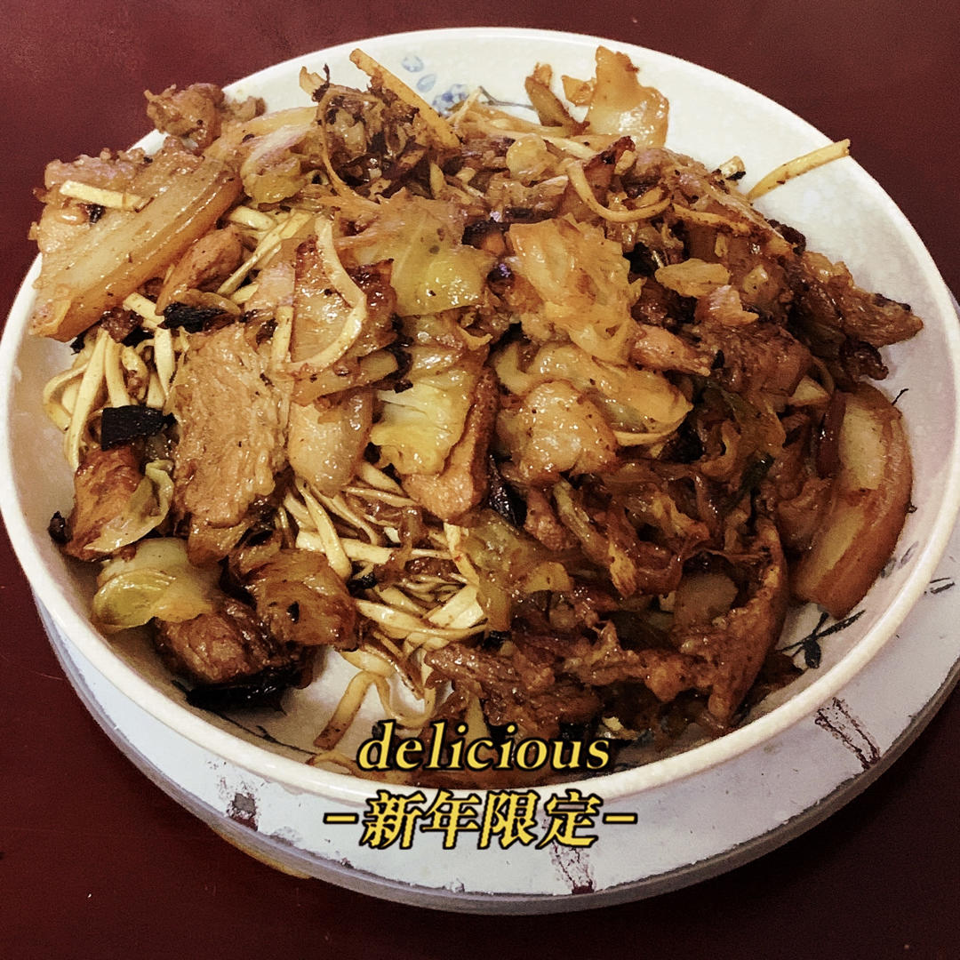 挂面版「河南豆角焖面」