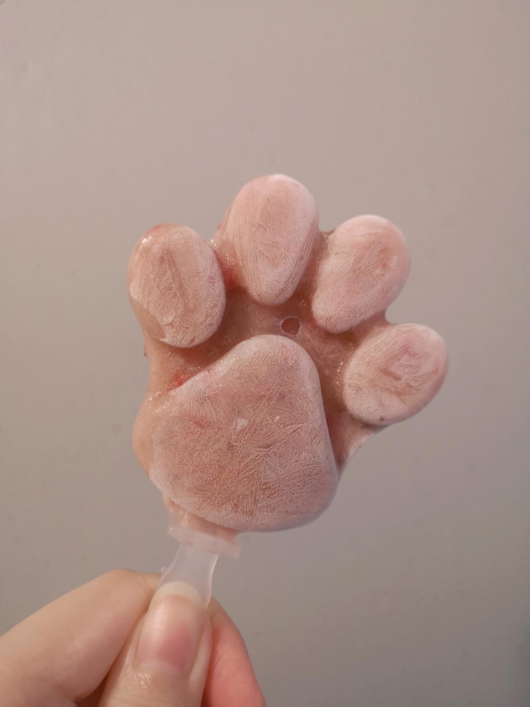 草莓牛奶冰棍丨健康·零食