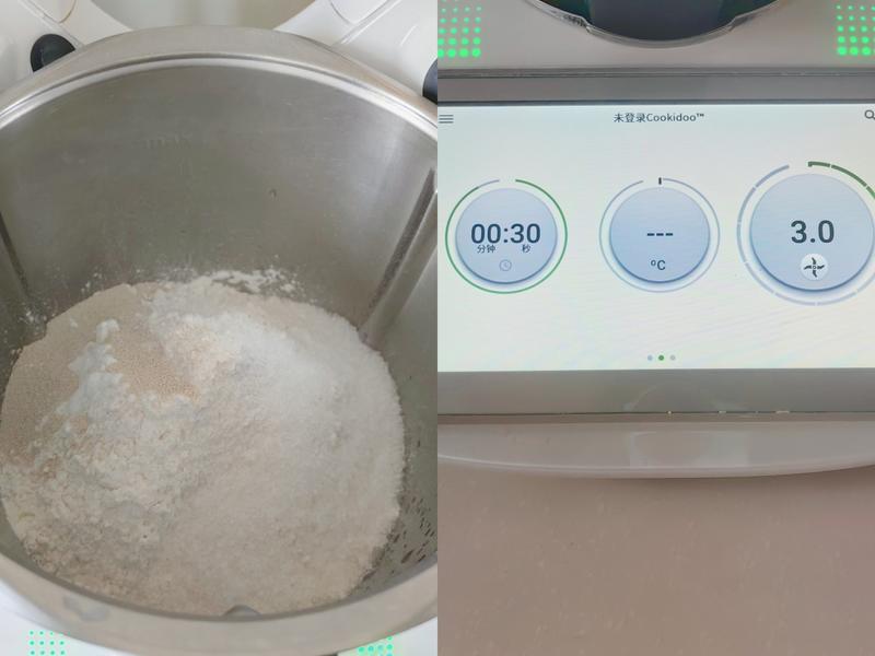 纯奶手撕吐司的做法 步骤1