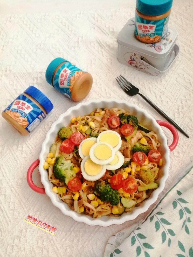 夏日轻食——花生酱飘香拌面