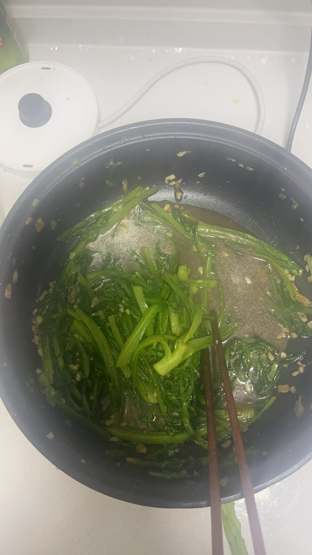 蒜蓉耗油清炒油麦菜，减脂快手菜，宝宝超爱，傻瓜步骤，屡试不爽，好吃且下饭，鲜香爽口！！