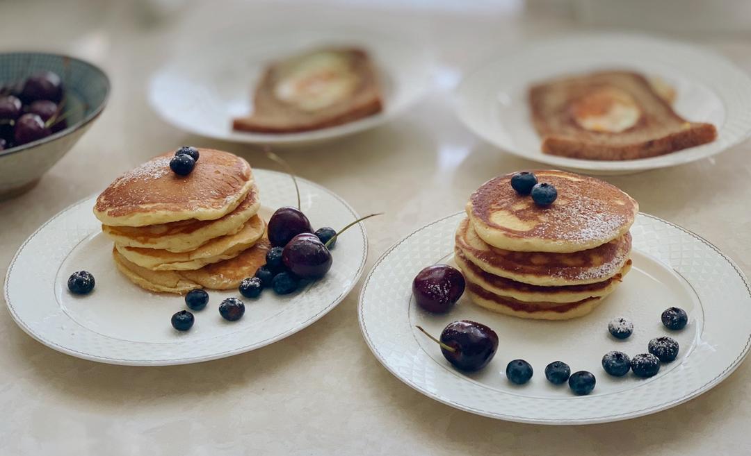 基础美式松饼（pancake）