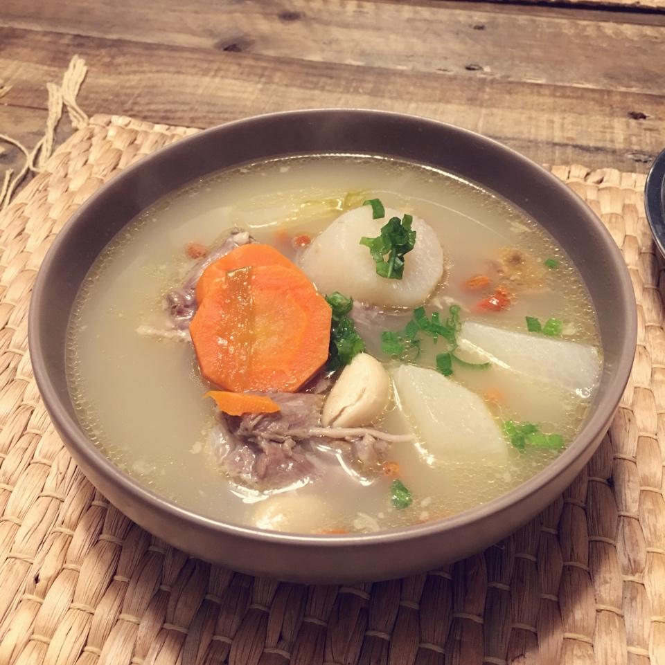 韩式清炖牛尾汤