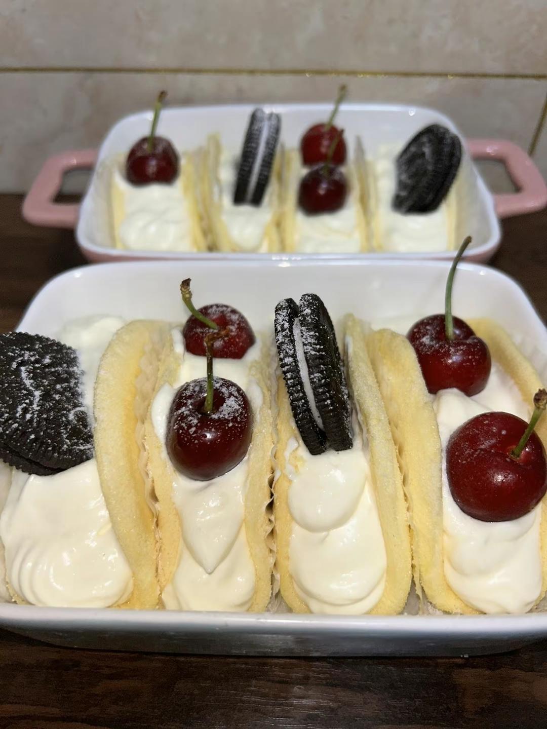 ☕️高颜值下午茶🍓草莓抱抱卷❗️一次成功❗️