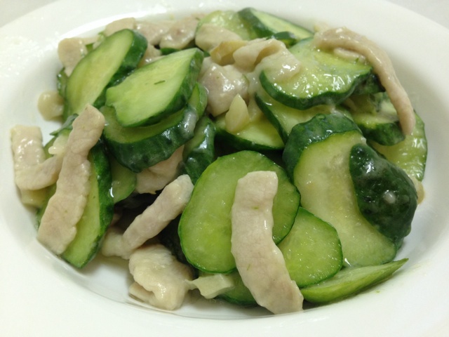 黄瓜肉片