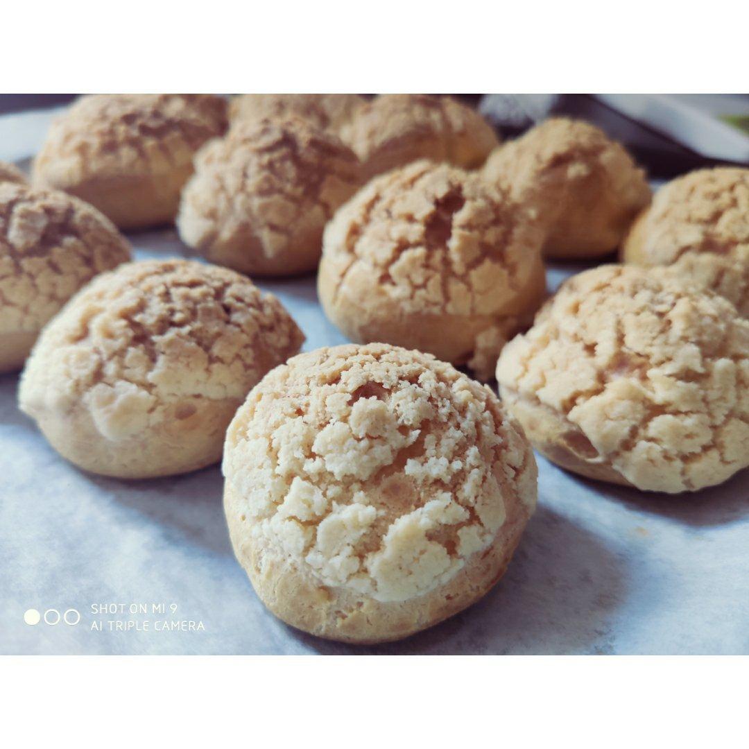 十分美味的酥皮泡芙