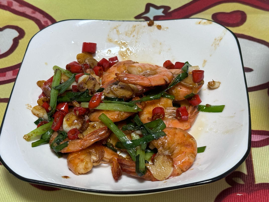 油爆大虾