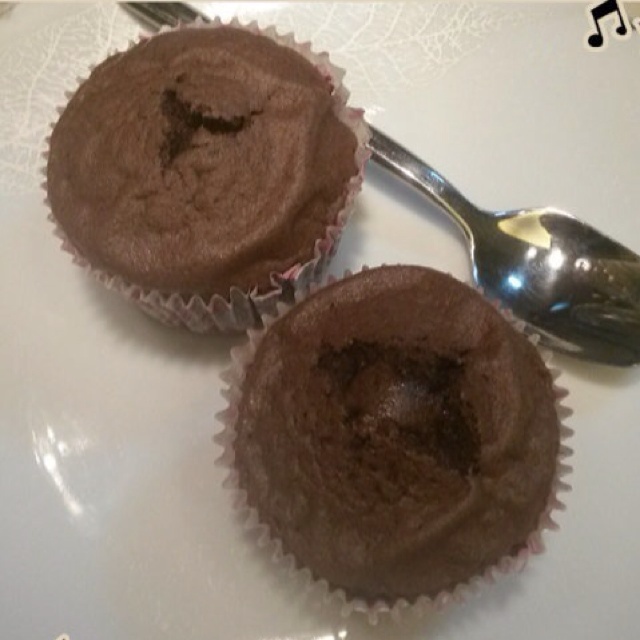 莫尼卡美食厨房：爆浆巧克力蛋糕