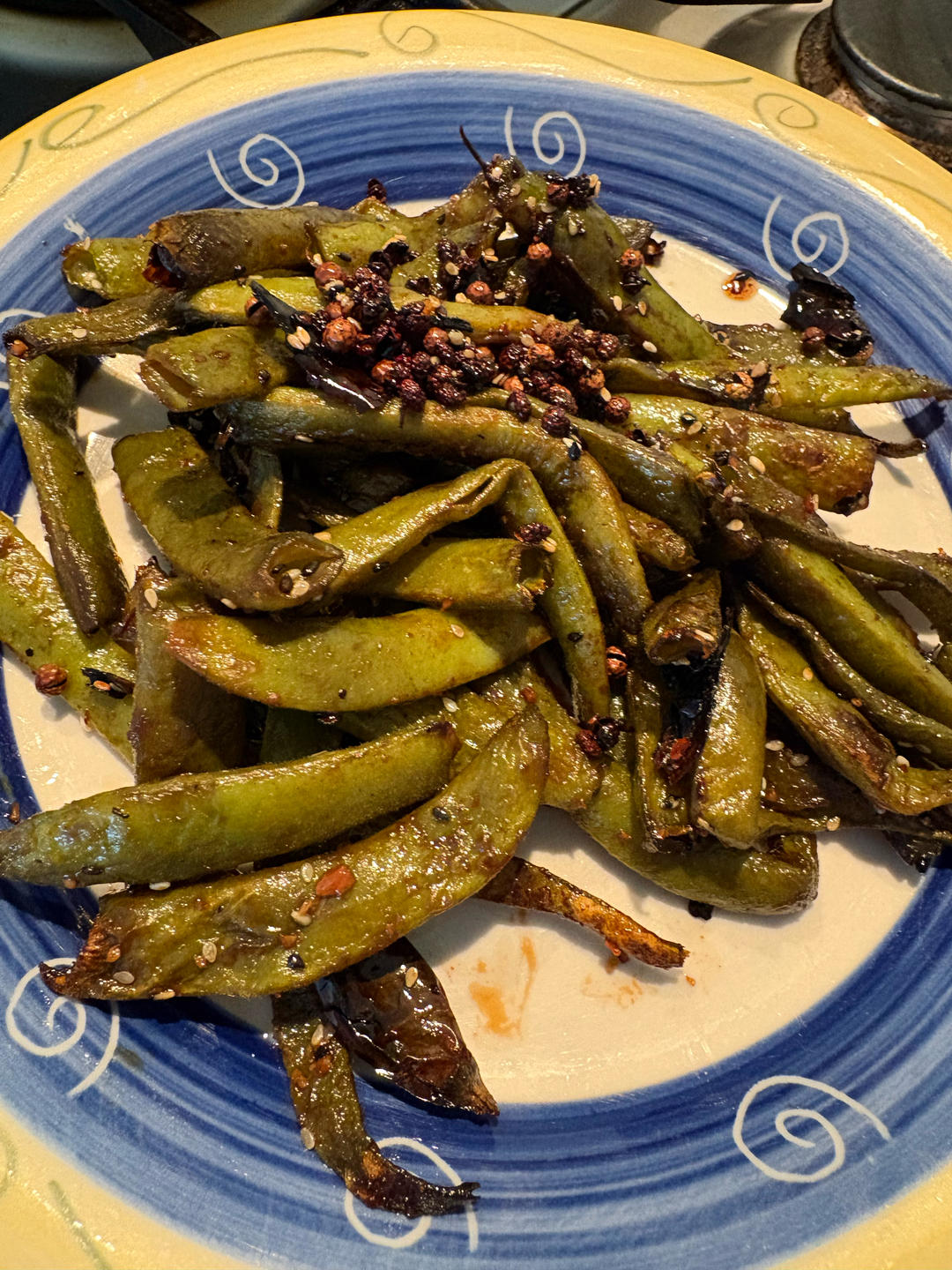 烤箱版干煸豆角