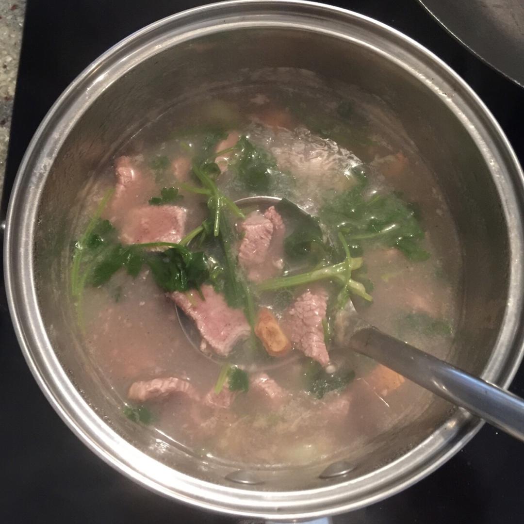 快手牛肉汤