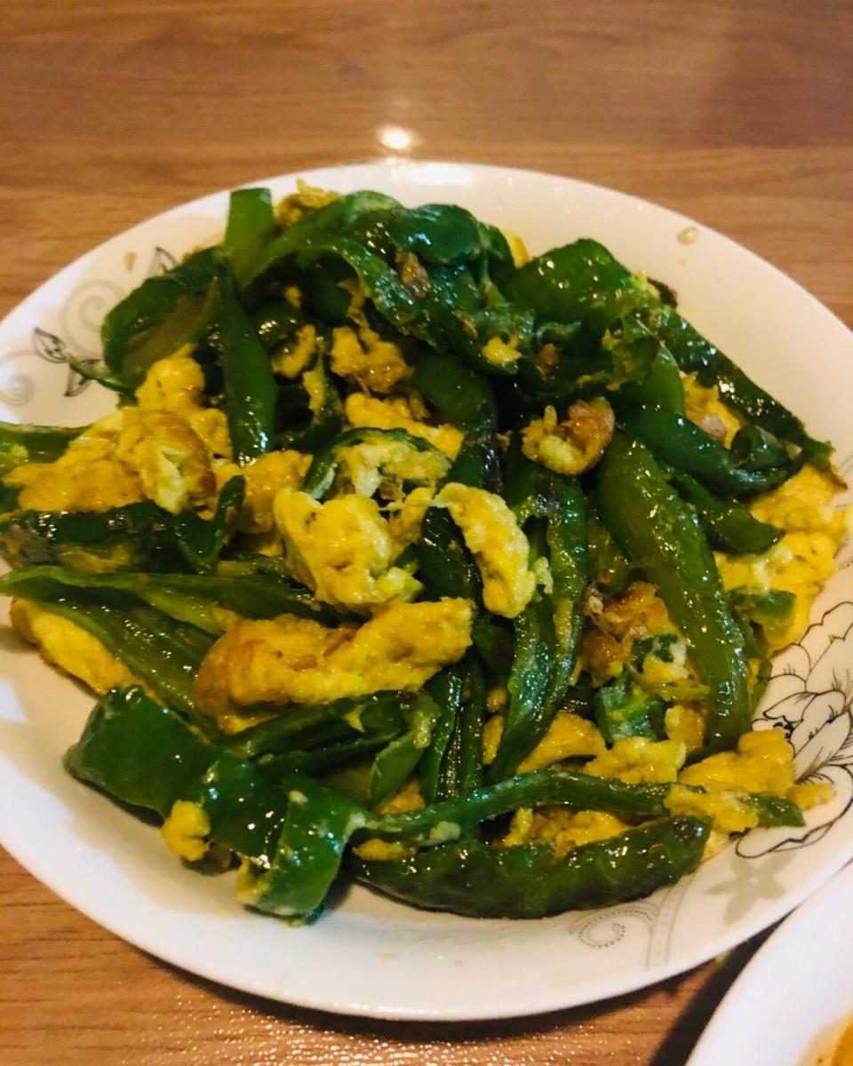 青椒炒鸡蛋