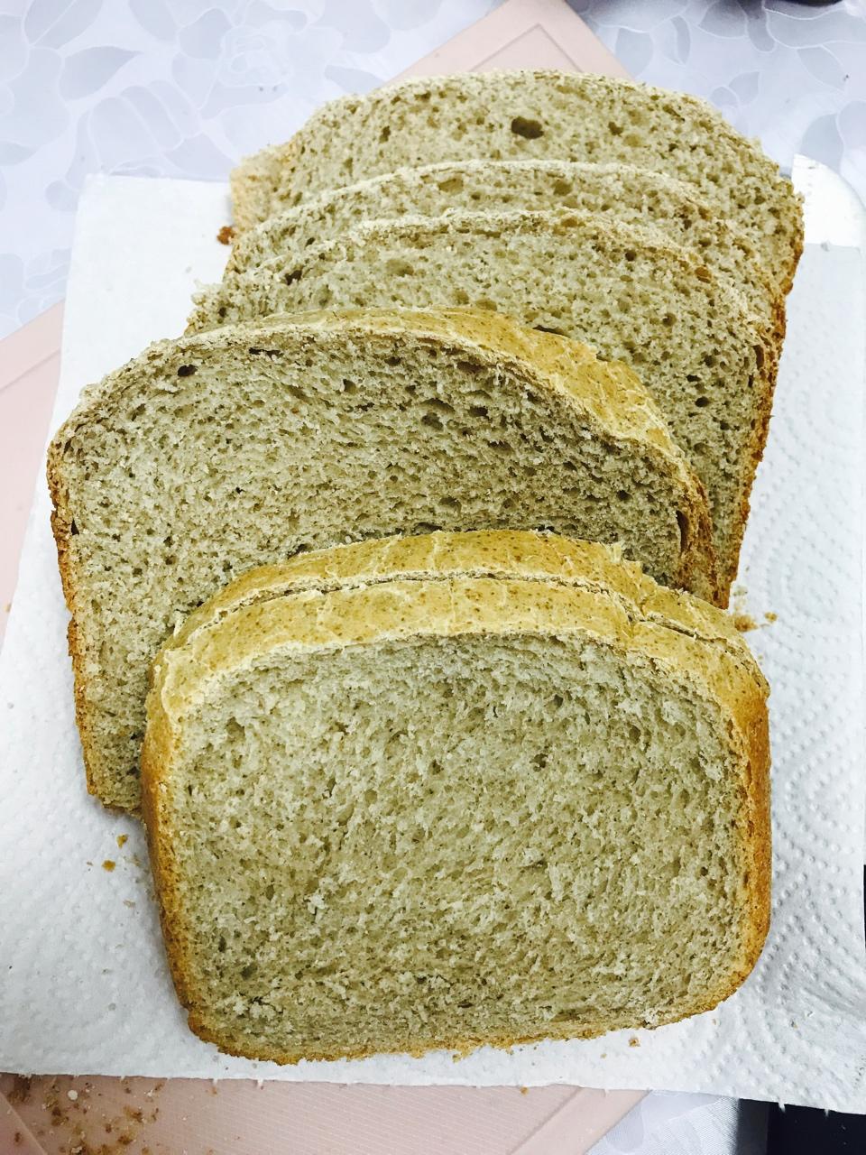 低卡黑麦全麦吐司