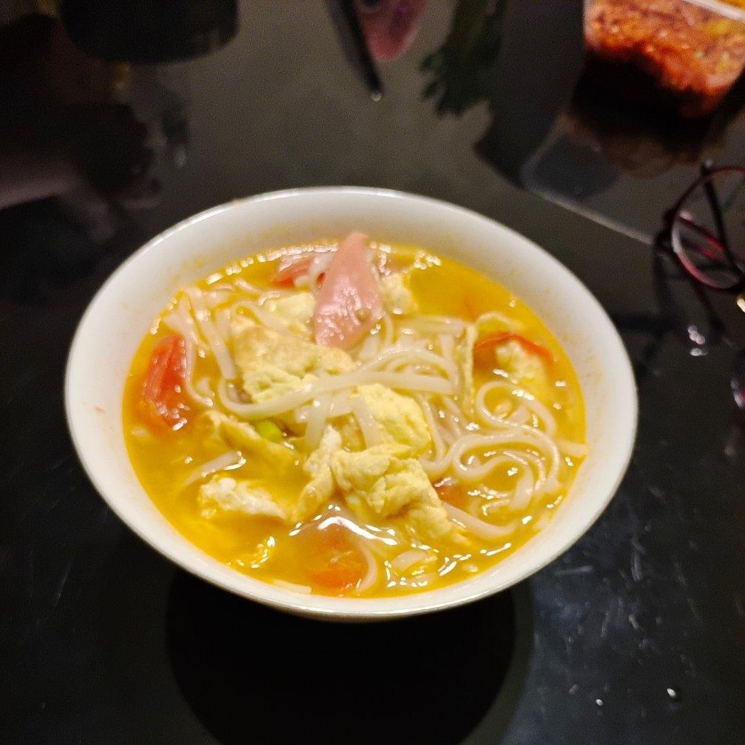 汤面条