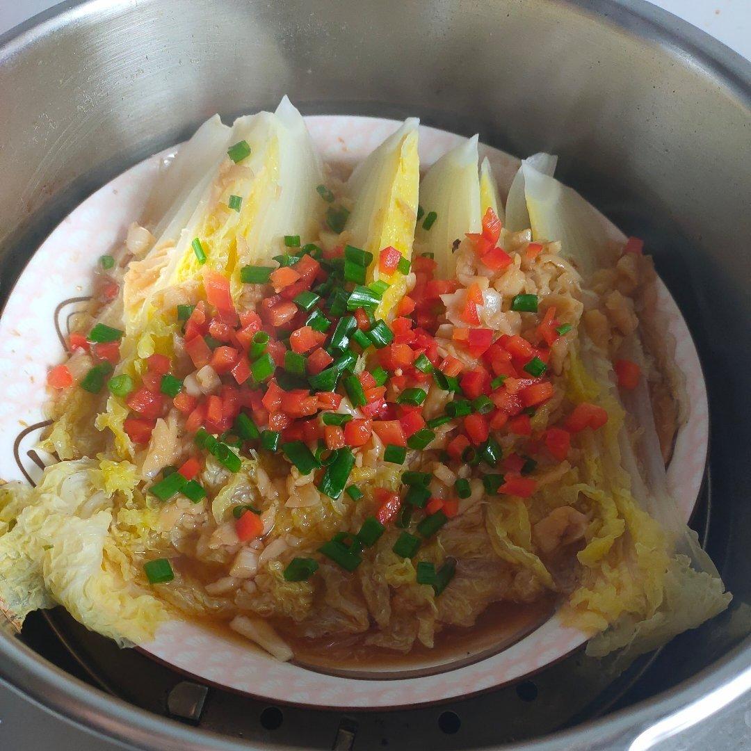 蒜蓉粉丝蒸娃娃菜
