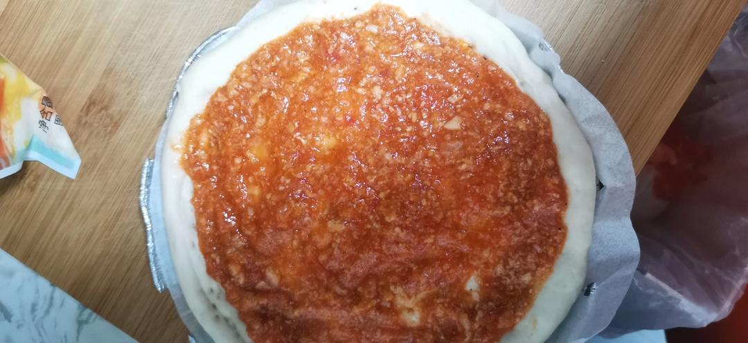 儿子说比BSK好吃的披萨（含披萨酱、饼底做法）