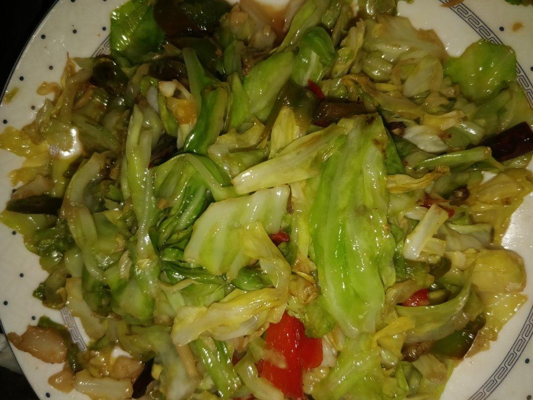 炝拌圆白菜