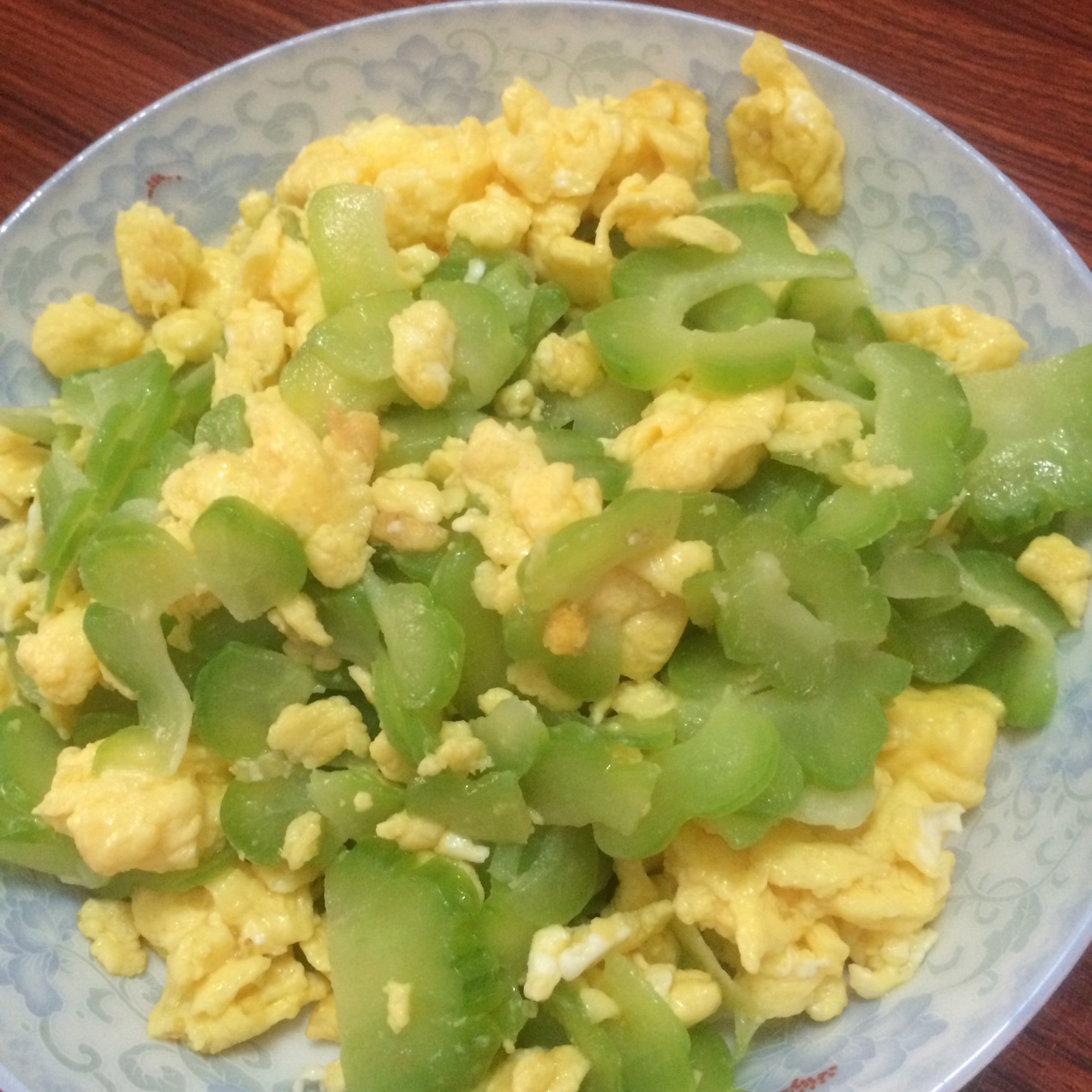 苦瓜炒蛋