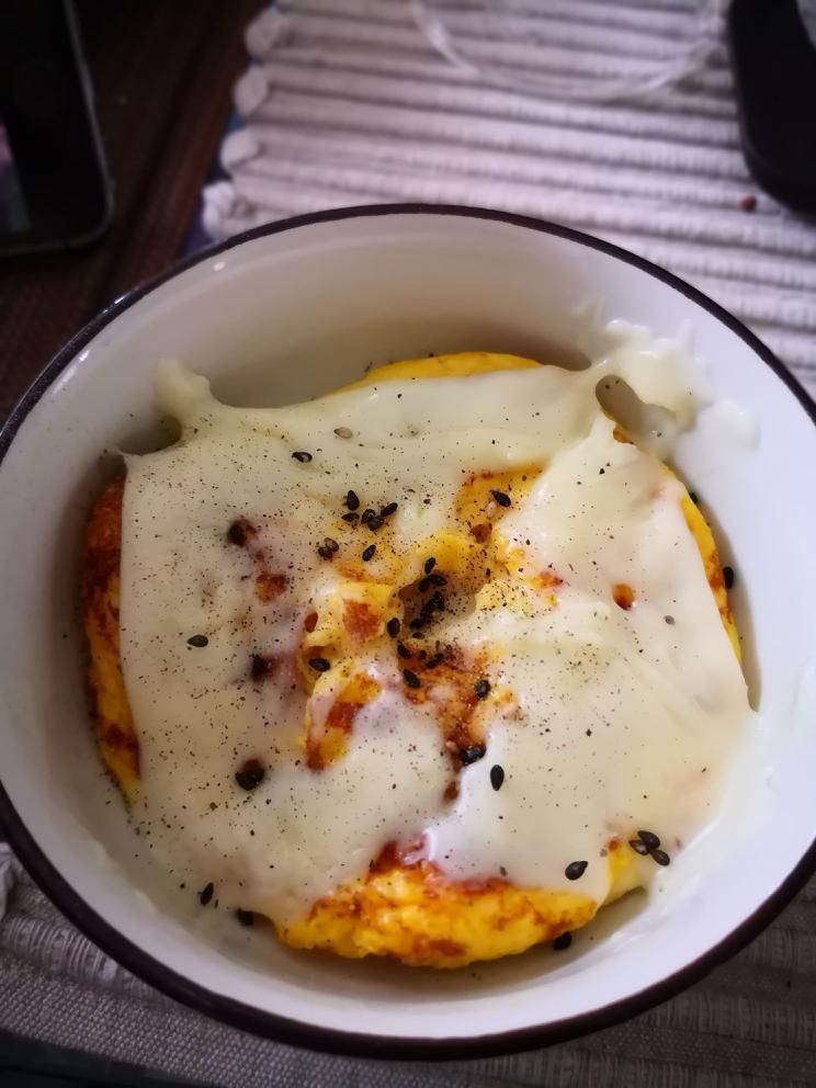 快手芝士蒸蛋的做法