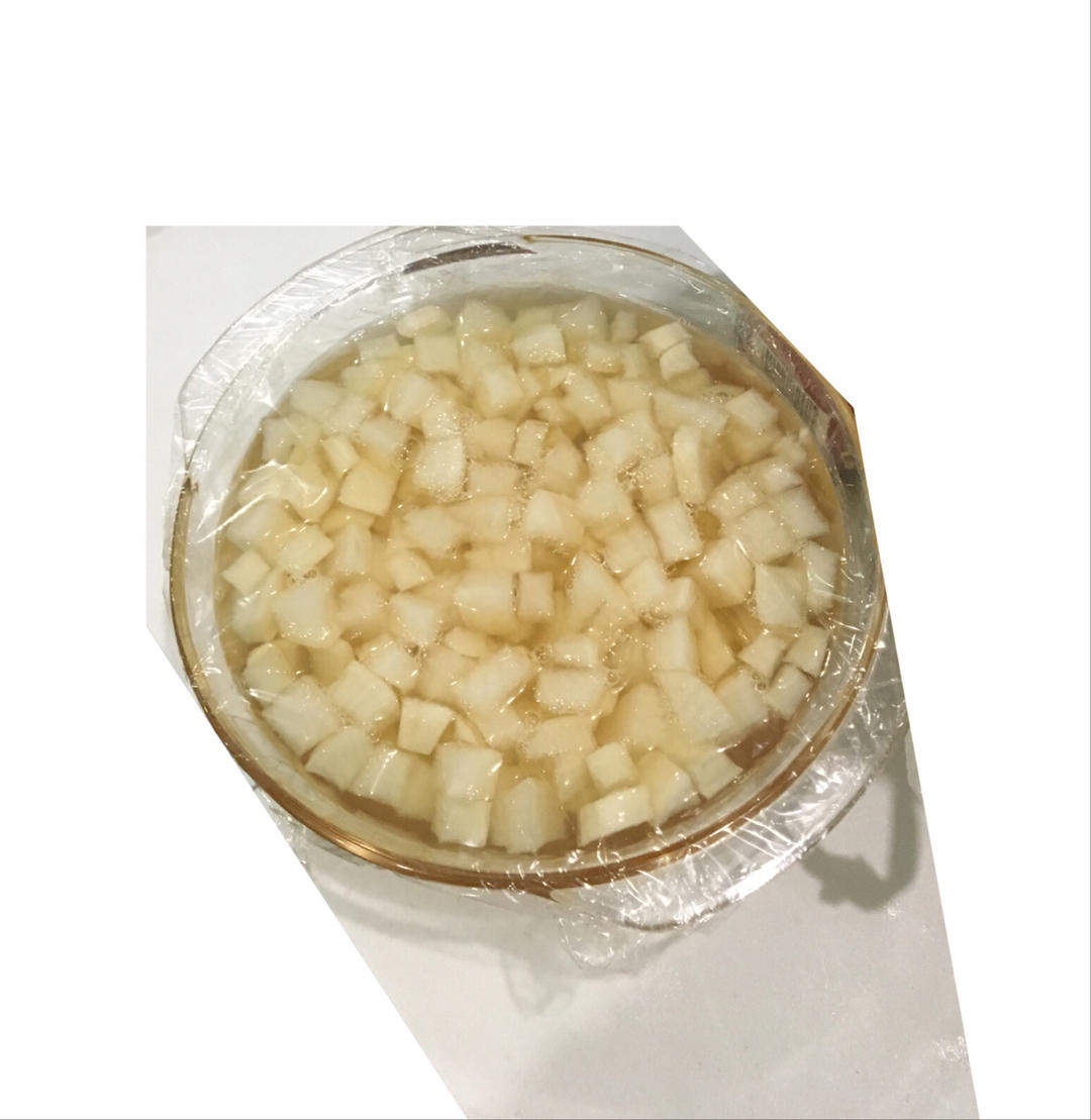 白萝卜蜂蜜水（止咳）