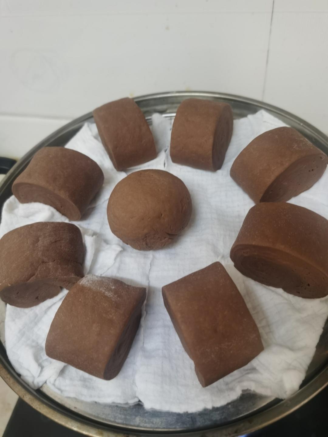 突发奇想的巧克力馒头