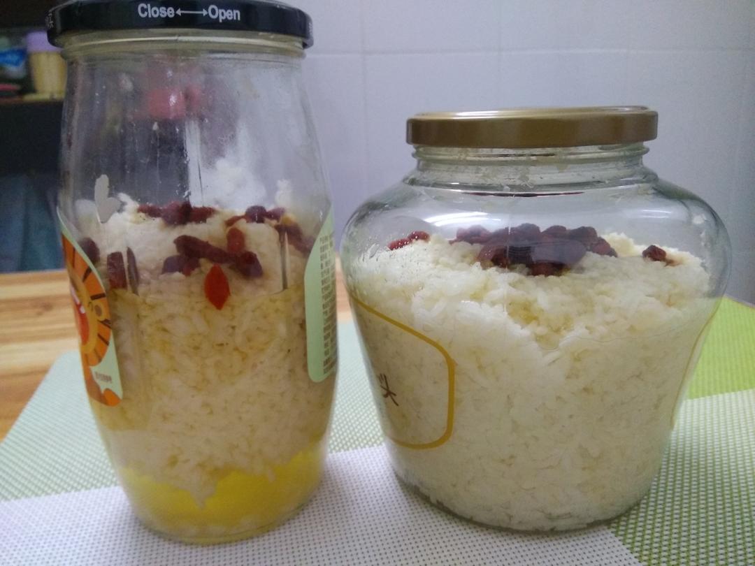 不蒸不泡米成功率100 的糯米酒2种制法的做法步骤图 菀豆豆 下厨房