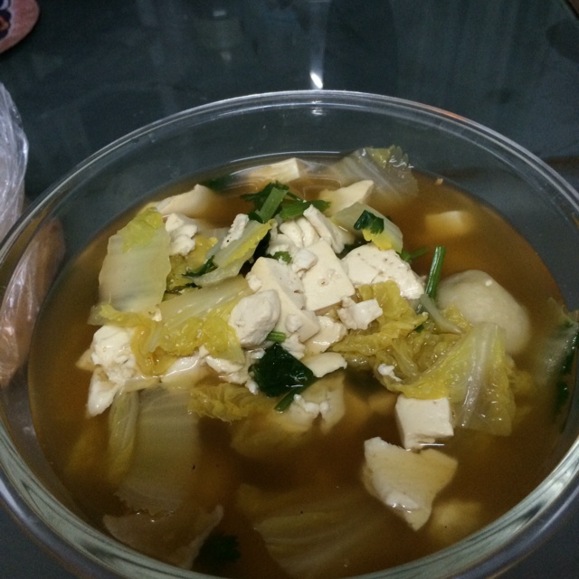 砂锅白菜豆腐