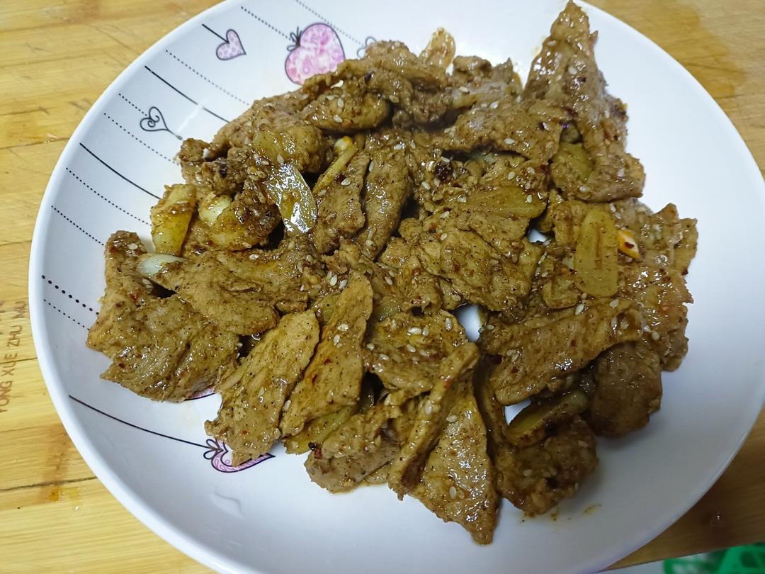 孜然肉片