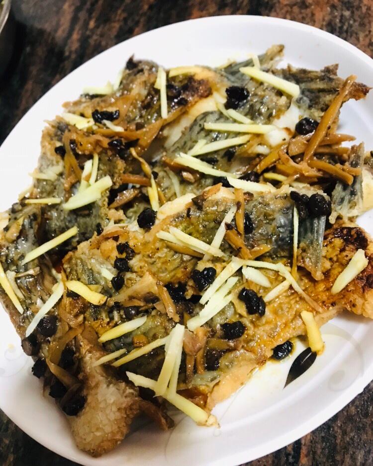 豆豉蒸罗非鱼