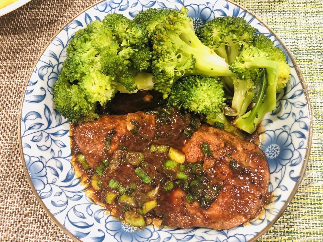照烧鸡腿饭