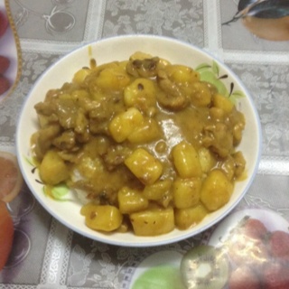 咖喱土豆鸡肉
