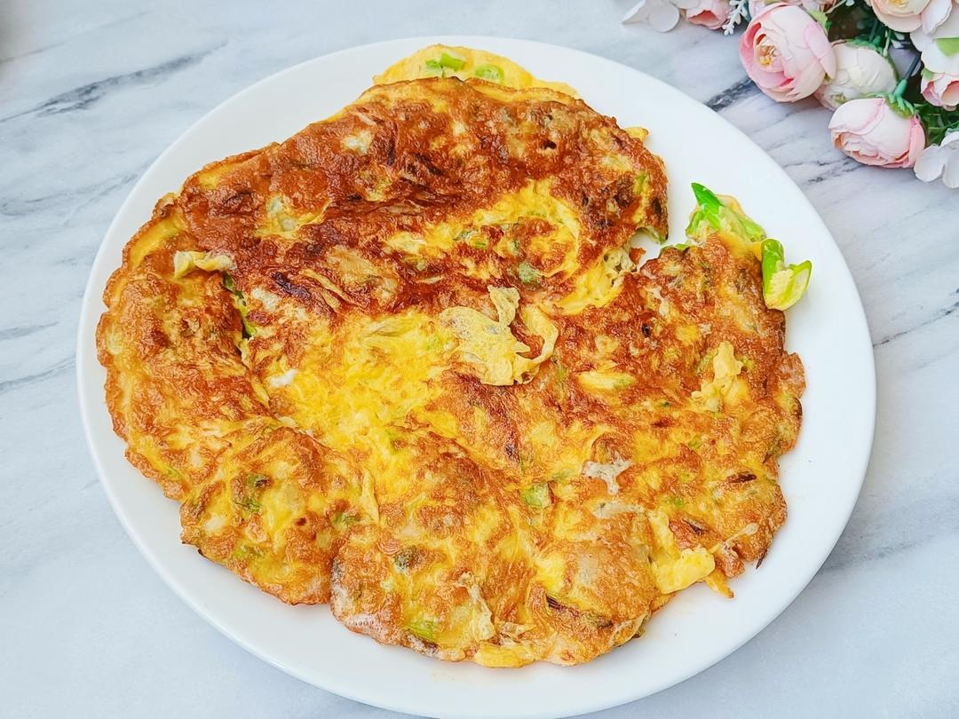 海蛎子🦪虾仁🍤鸡蛋煎